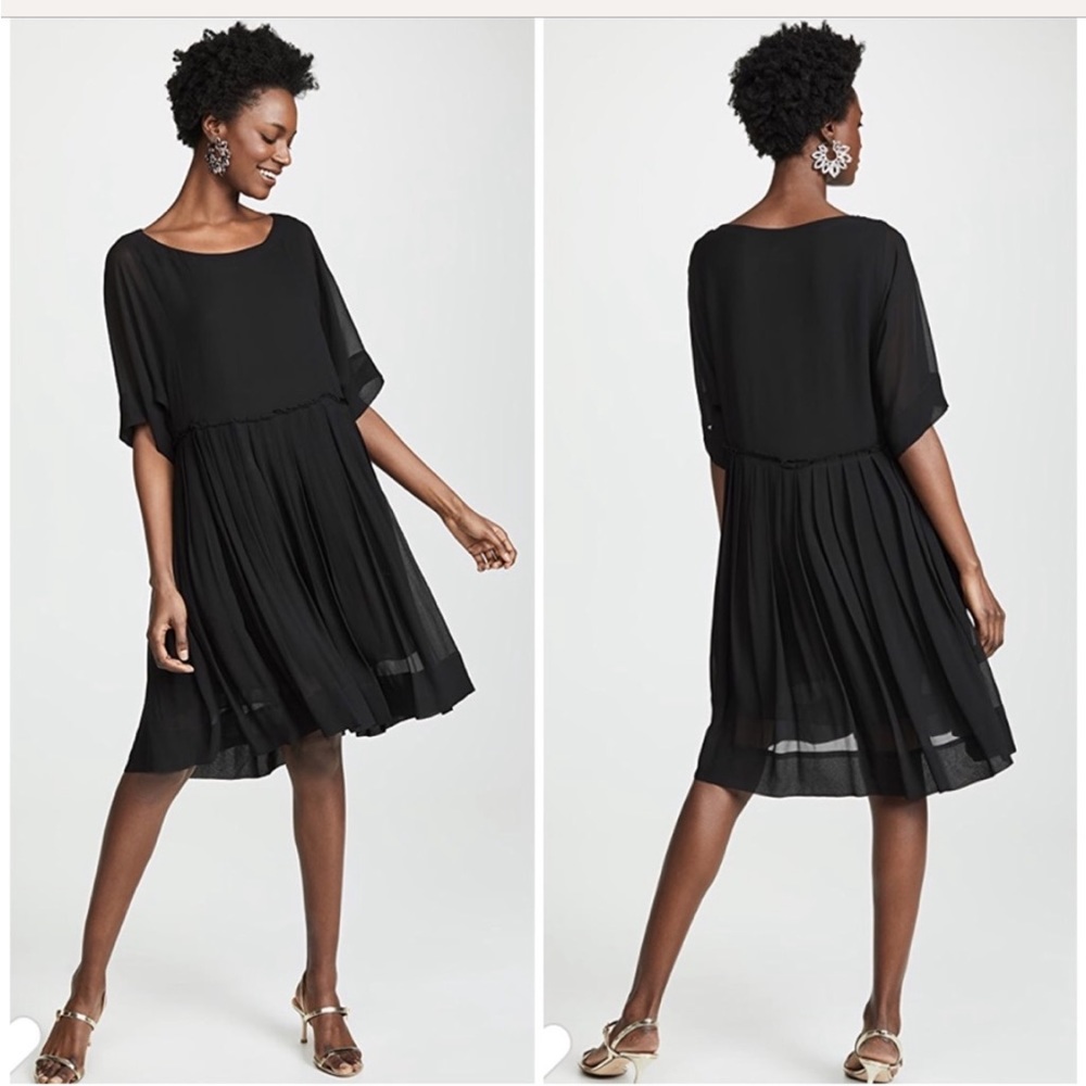 HATCH Lucia Dress Size 1 Black Maternity
